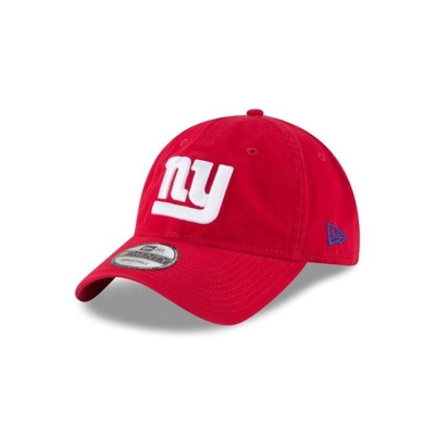 Red New York Giants Hat - New Era NFL Core Classic 9TWENTY Adjustable Caps USA4357029